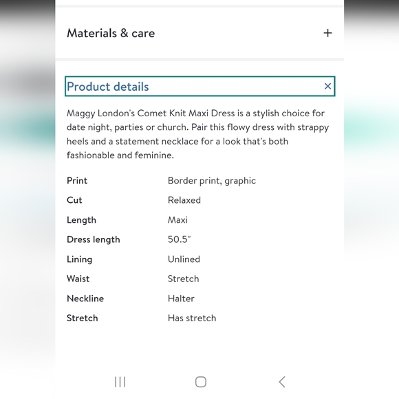 Maggy London EUC Navy Pink Halter Dress - Picture 7 of 7